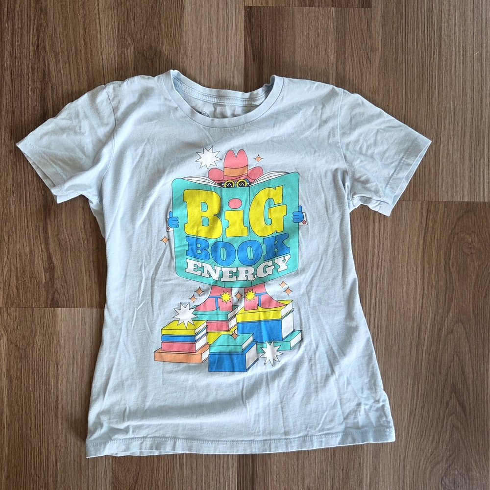 Out Of Print Big Book Energy Tshirt